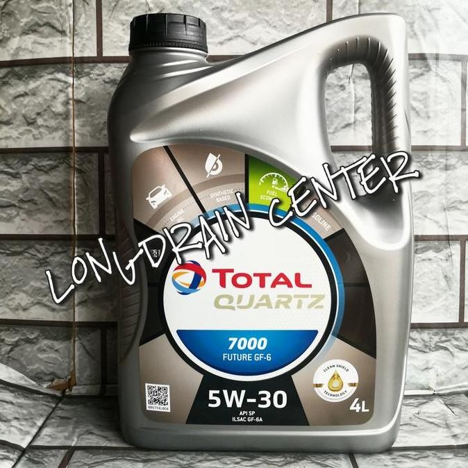 OLI TOTAL QUARTZ 7000 FUTURE GF-6 5W30 KEMASAN GALON 4 LITER ORIGINAL 100%