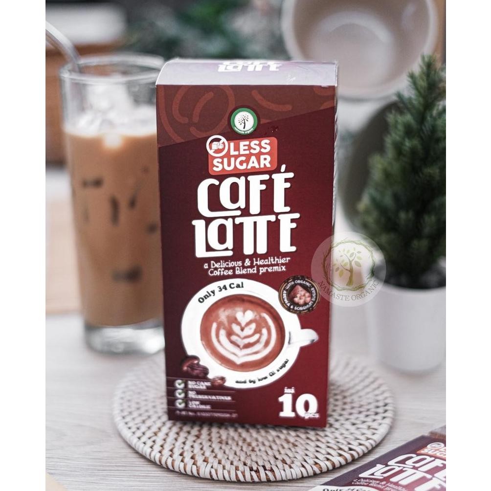 

Fue-K5X20 Less Sugar Cafe Latte Box - Coffee Blend Premix Isi 10 Sachet An-147