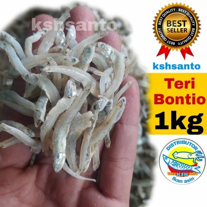 

Ds_12 Ikan Asin Teri Bontio Vip-1Kg Gd-324