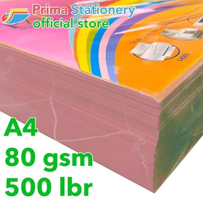 

TERBARU - Kertas HVS Warna Paperfine/Rim ( Warna Muda )