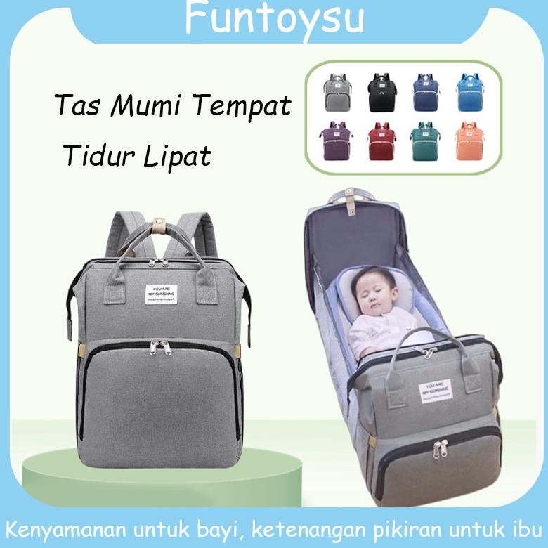 Terlaris Tas Bersalin &Amp; Bayi Multifungsi Tas Bayi Membawa Tangan, 2-In-1 Kasur Tidur Popok Tas R