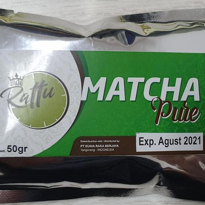 

Rattu Matcha Pure 50Gr (Mine)