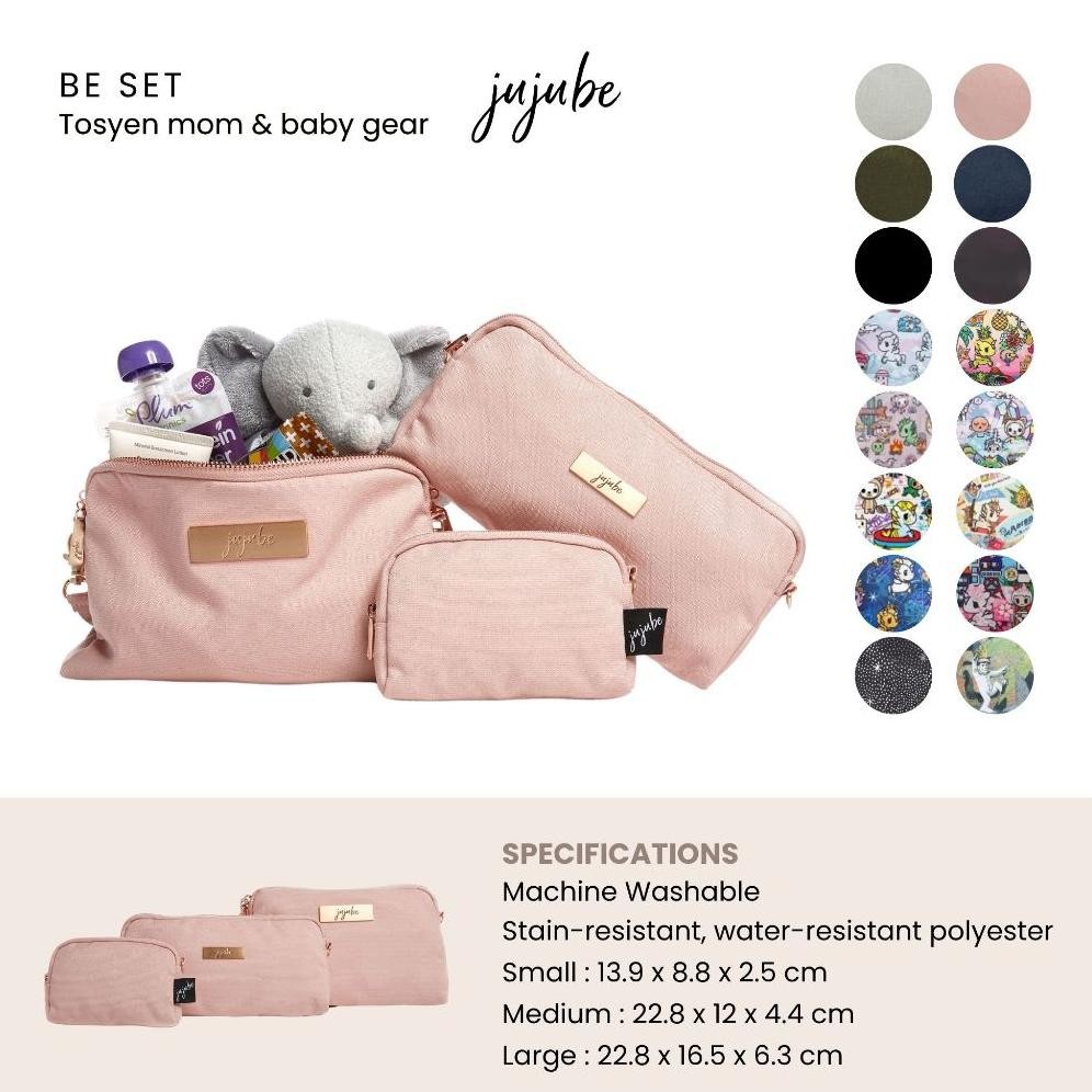Terlaris Jujube Be Set - Tas Organizer Praktis Traveling 3 In 1