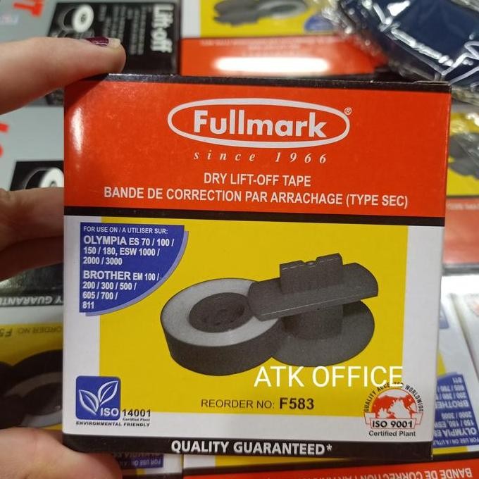 

Lot Penghapus Mesin Tik Fullmark Original