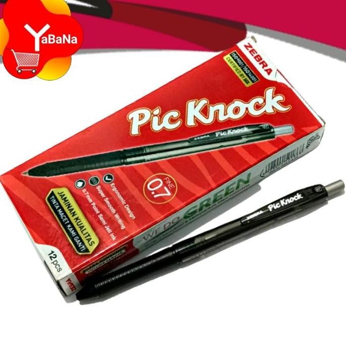 

Bolpen Pulpen Zebra Picknock 0.7Mm Point Semi Jell Ink Isi 12Pcs