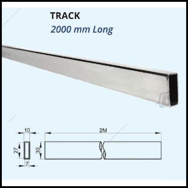 Pipa Hollow Stainless Kotak 10 x 30 Mm Pipa Kotak Stainless Holo 1 x 3