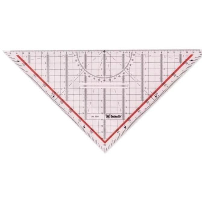 

Butterfly Ruler Scala Set Bt-2009 - Penggaris Segitiga