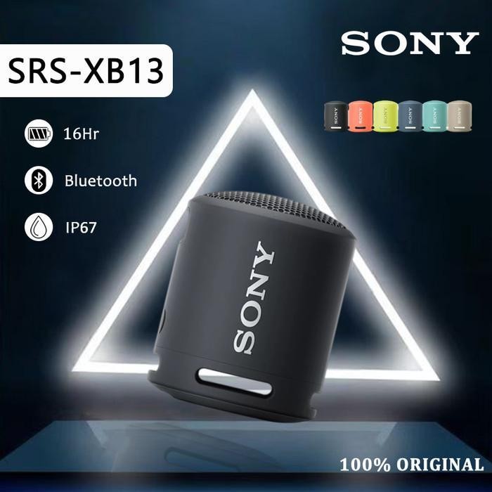 100% Original Sony Speaker/Sony Srs-xb13 Outdoor Wireless Portable Waterproof Speaker Extra Super Ba