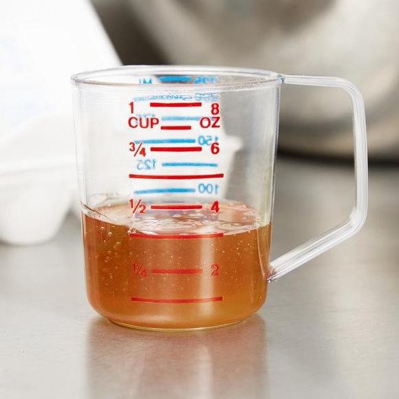 Rubbermaid Clear Polycarbonate Plastic Measuring 1 Cup Gelas Takar (Sale)