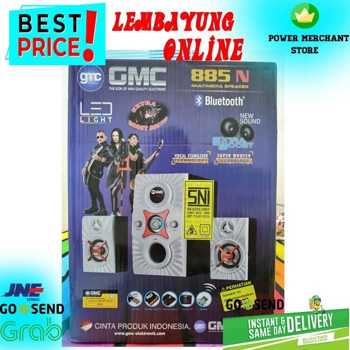 GMC-885N Multimedia Speaker 2.1 (Bluetooth) Terbaru Berkualitas