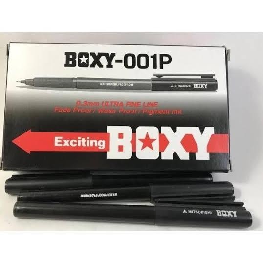 

Pen Pulpen Boxy 001P Lusinan