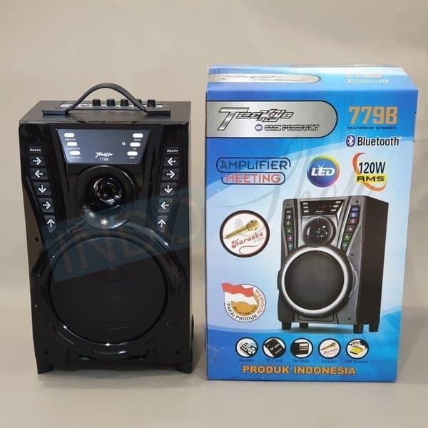 SPEAKER GMC TECKYO 779B / 779 B BLUETOOTH ( 8 Inch ) Terbaru Berkualitas