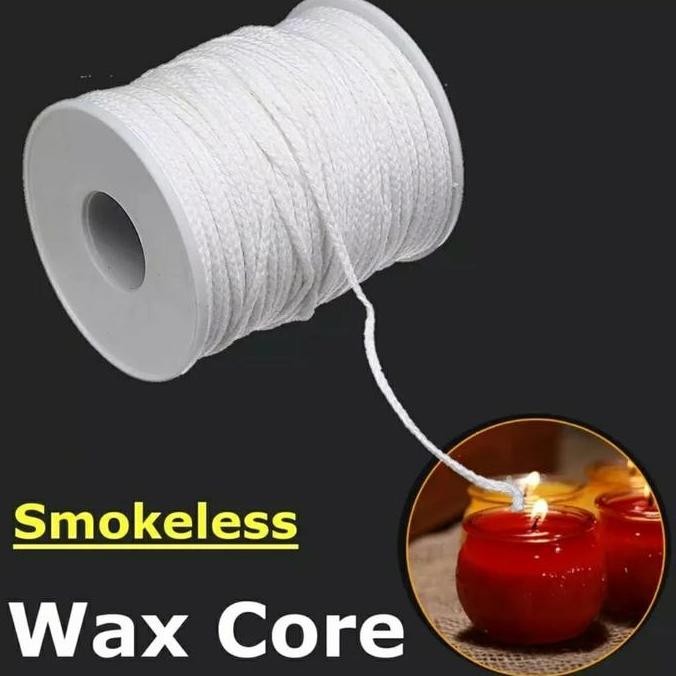 TERLARIS - Sumbu Lilin Bahan Katun Gulungan 6m