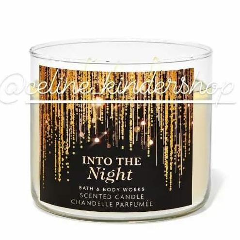 Bath And Body Works Into The Night 3 Wick Candle (Besar)