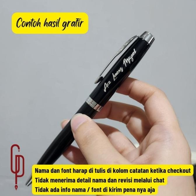 

Pulpen Metal Model Parker Im New + Custom