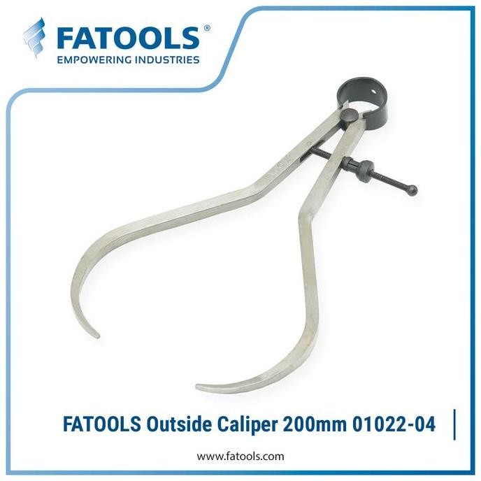 

Fatools 01022-04 Outside Caliper 200 Mm 8" Jangka Luar
