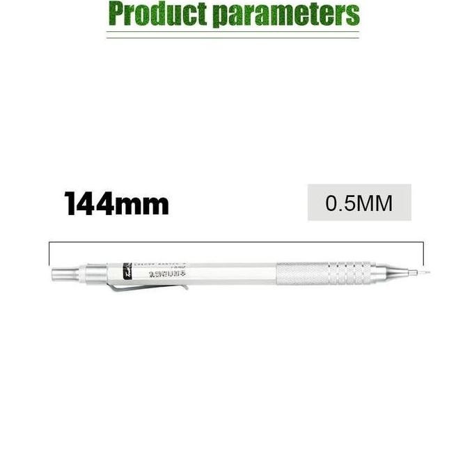 

Premium Pentel Graph Gear 500 Mechanical Drafting Pencil Pusat Gravitasi Rendah Gambar Logam Pencil Graphgear Pensil Mekanik Touch Mark 0.5Mm High Quality