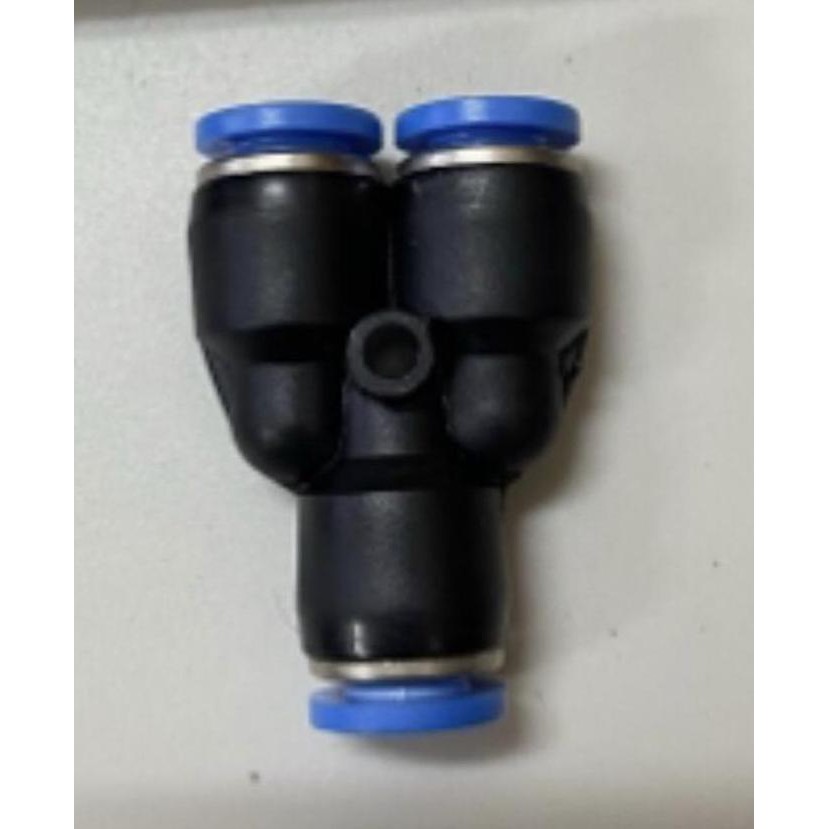 Fitting Y 16mm / Sambungan PU / Sambungan selang angin Y 16 mm