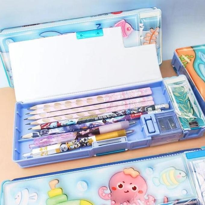 

LowaBlue Whale Kotak Pensil Anak Murah | Motif Anak Tempat Pensil Anak / Tempat Pensil Aesthetic Tempat Pensil Anak Laki Laki Waterproof Kotak Pensil Anak Perempuan Alat Tulis Sekolah St-032 Animal Pencil