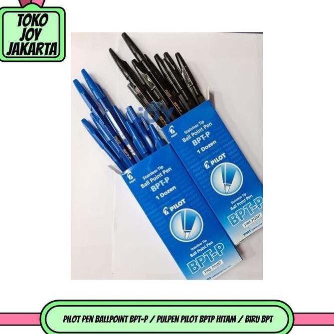 

Pilot Pen Ballpoint Bpt-P / Pulpen Pilot Bptp Hitam / Biru Bpt