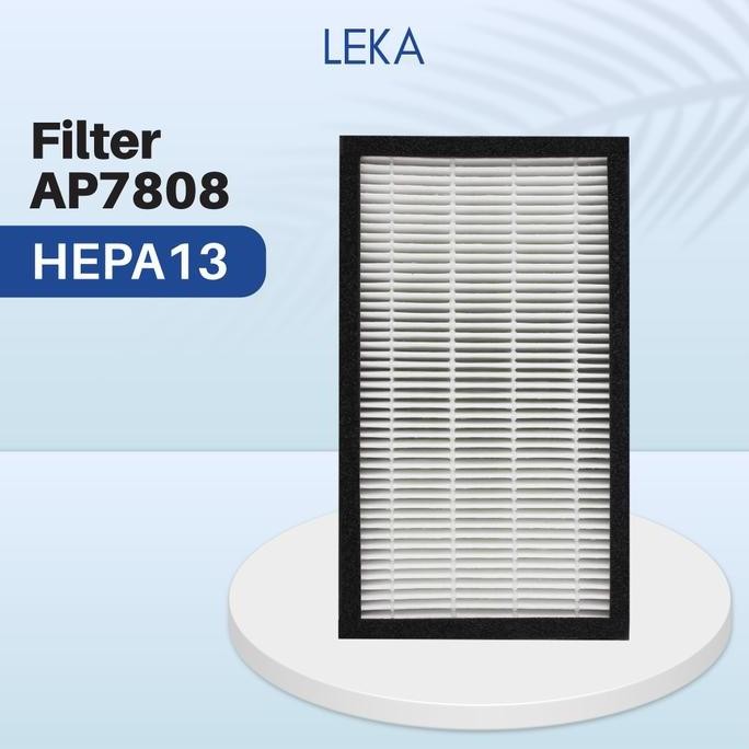 TERBARU LEKA AP7808 DESK AIR PURIFIER - REPLACEMENT FILTER HEPA13 CARBON TERMURAH