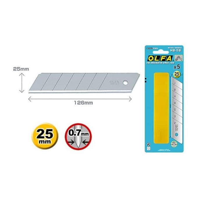 

Terbaru! Pisau Refill Blade Olfa Hb-5B