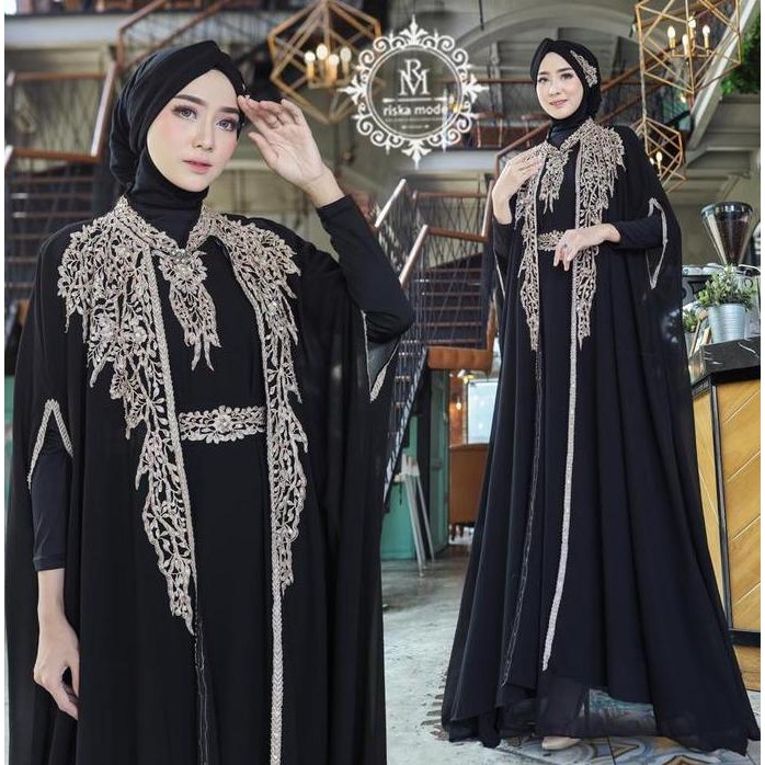 ZIVANA MODE//Kaftan Amaeena Model Baju Kaftan Pesta Terbaru Terlaris Original Cantik Motif Muslim Pa