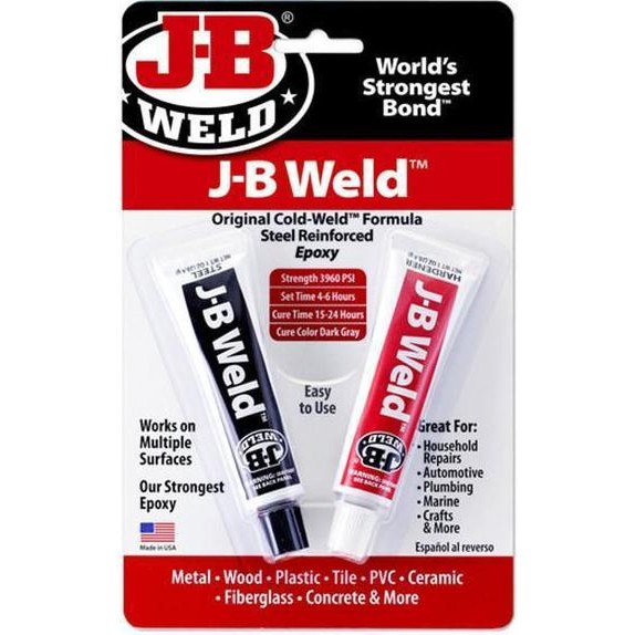 Promo JB WELD epoxy/ JB weld lem epoxy tahan panas COD