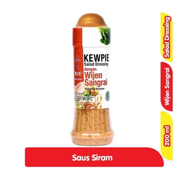 

Kewpie Salad Dressing Wijen Sangrai Botol 200 Ml