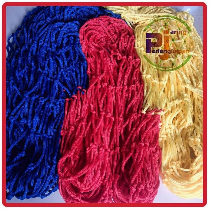 Terbaru Jaring Gawang Sepakbola Bahan Tali Kur Warna 5Mm
