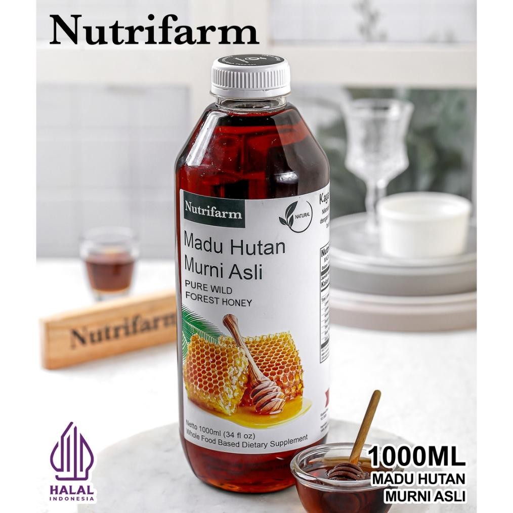 

(Terbaru) Nutrifarm Madu Hutan 1000 ml (Terlaris)