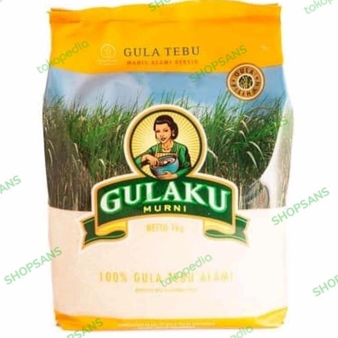 

Baru Gulaku Gula Tebu 1kg Kemasan Kuning - Gula Pasir Murni Premium