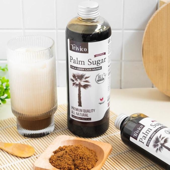 

Baru Trivco Gula Aren Cair 1 Liter - Palm Sugar Liquid Premium Minuman & Boba