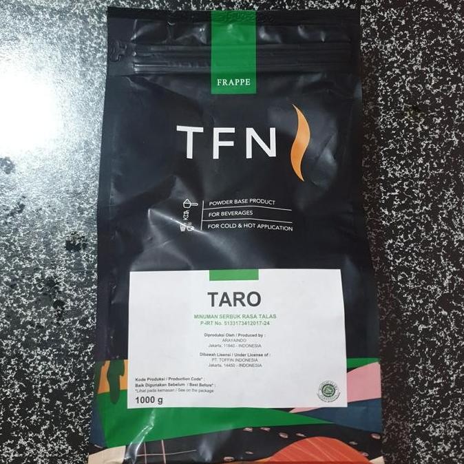 

Baru Bubuk Minuman Toffin Taro Premium 1000gr - Frappe Powder Minuman