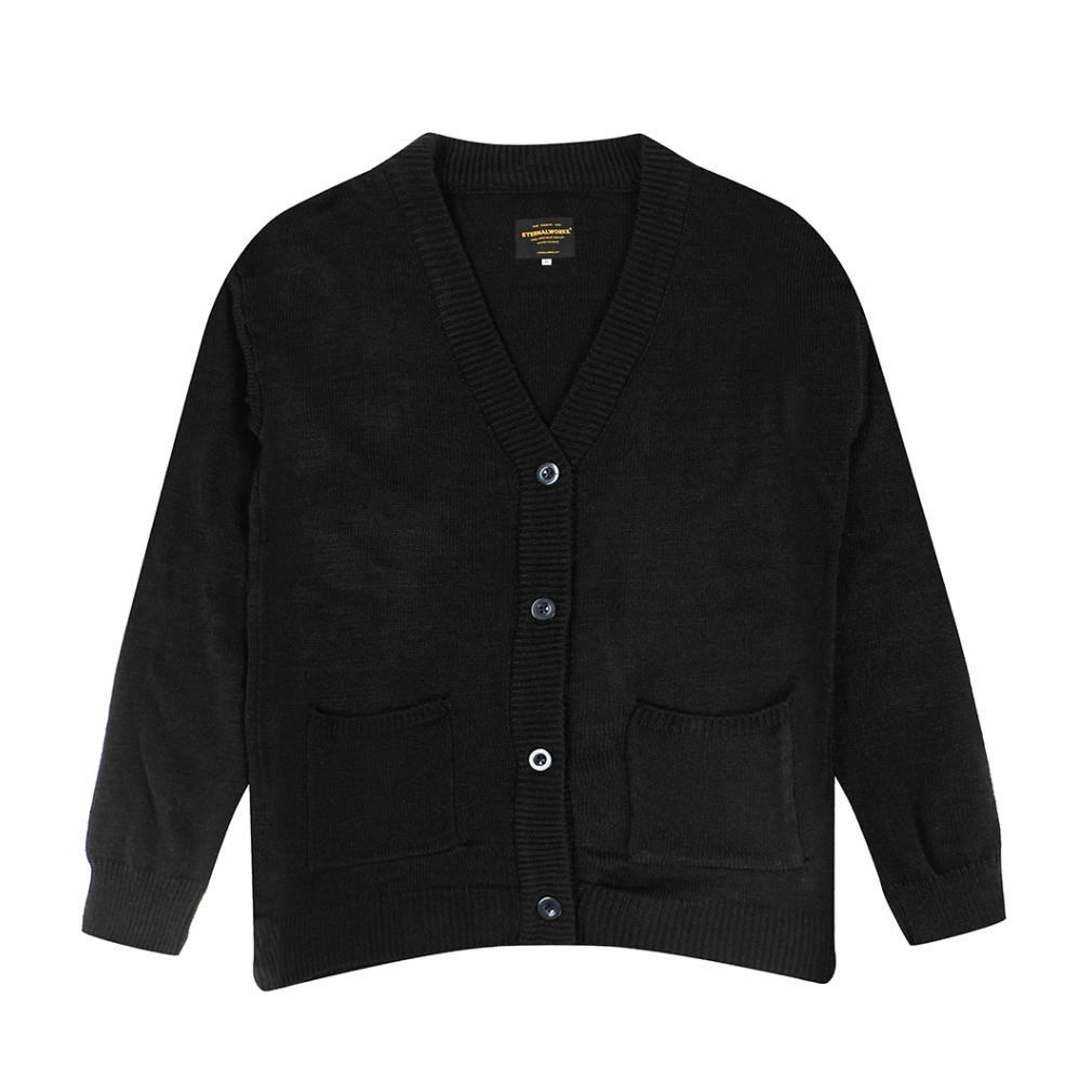 ETERNALWORKS - Knitwear Cardigan Black