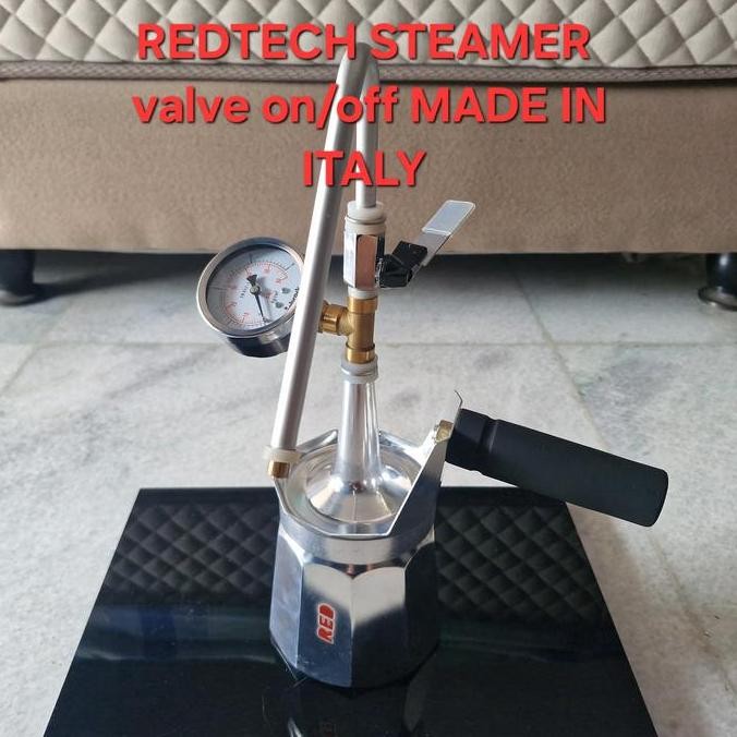 PRODUCT BARU GARANSI AFTER SALES SERVICE PROMO KUAT MURAH HARGA GROSIR REDTECH STEAMER STEAM FROTHER