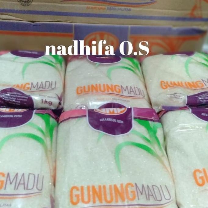

Baru Gula Pasir GMP 1 Karton (20pcs x 1kg) - Gula Tebu Curah Kemasan Ekonomis