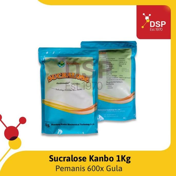 

Baru Sucralose Powder Kanbo 1 Kg - Pemanis Low Calorie Premium