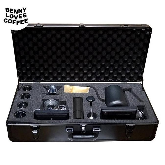 Timemore C3s coffee suitcase / paket lengkap alat kopi portable