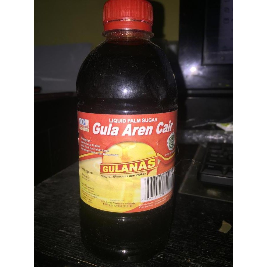 

Baru GULANAS Gula Aren Cair 500ml Palm Sugar Premium Botol