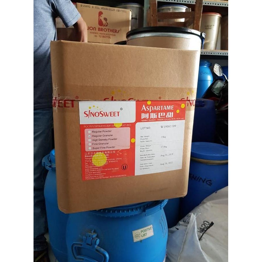 

Baru Aspartame Pemanis Granular Sinosweet 1kg - Pemanis Makanan
