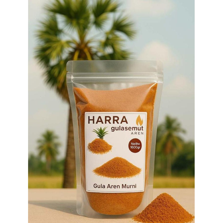 

Baru Harra Gula Semut Aren Organik 1kg - Pemanis Alami Sehat Murni