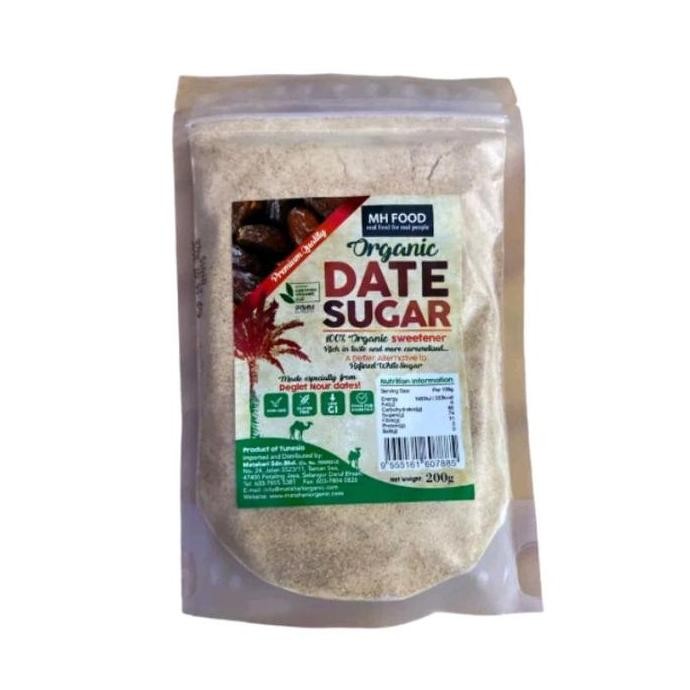 

Baru MH Food Organic Date Sugar 200g - Gula Kurma Alami Non Refinery