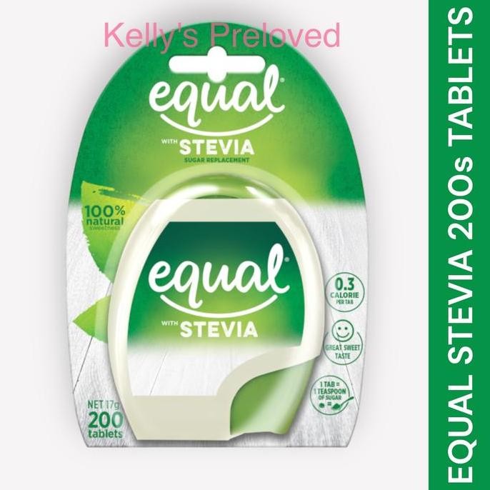 

Baru Equal Stevia Tablet - Sweetener Nol Kalori Pengganti Gula Alami