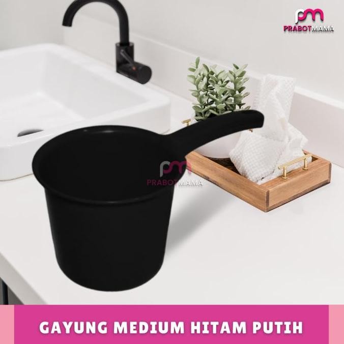 Gayung Hitam Putih- Prabotmama / Gayung Aesthetic / Gayung Warna /