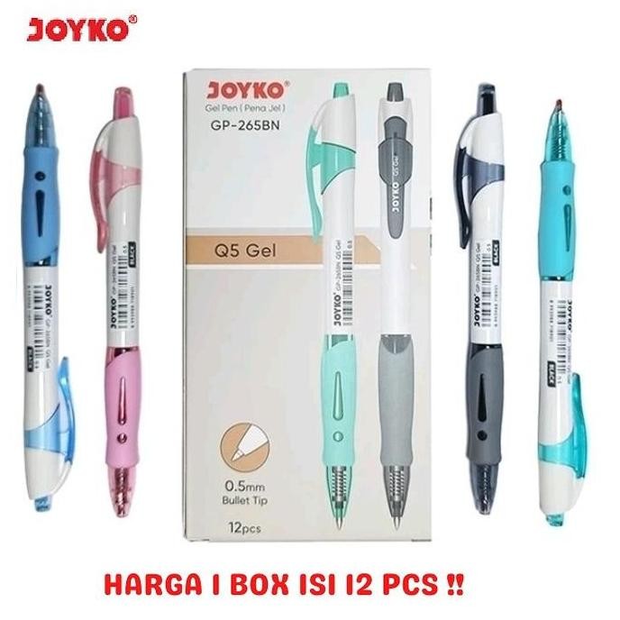 

Gel Pen Pulpen Pena Joyko Gp-265Bn Q5 Gel 0.5 Mm