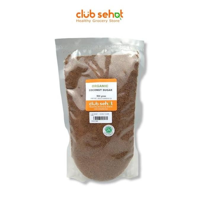 

Baru Club Sehat Coconut Sugar 500gr Gula Kelapa Alami Organik