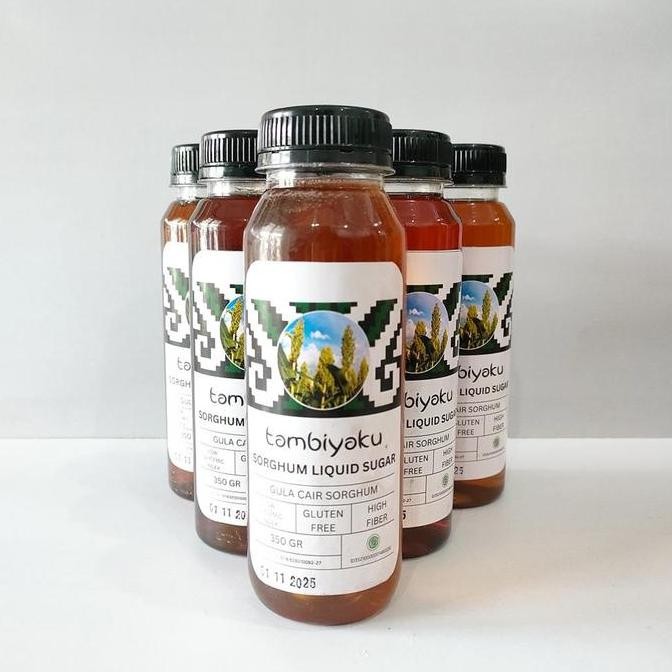 

Baru Tambiyaku Gula Cair Sorgum 350g - Sorghum Sugar Alami