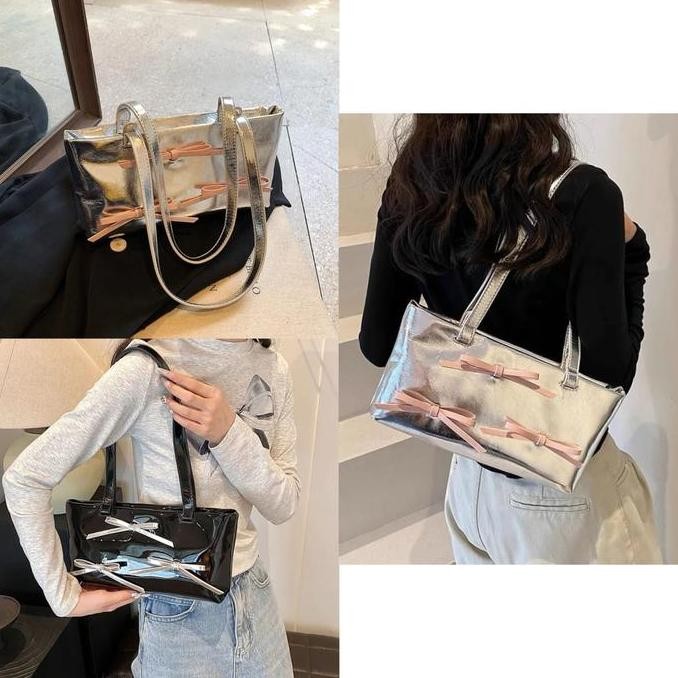 Lee Ga Eun Ribbon Korean Shoulder Bag