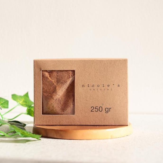 

Baru Gula Lontar Alami Nicoles Natural Palm Sugar 250g Gula Tradisional